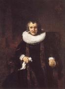 Portrait of Margaretha de Geer.Wife of Jacob Trip